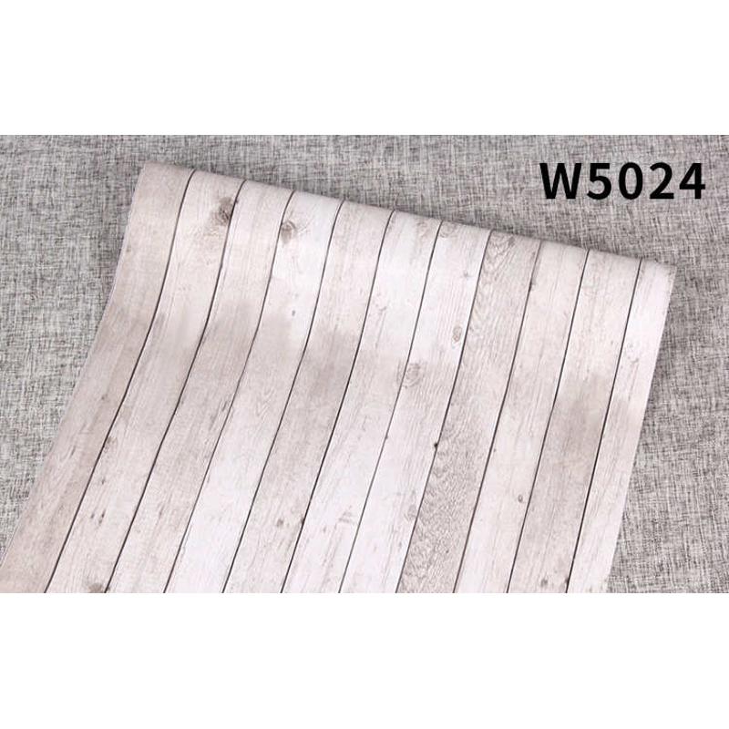 爱花牌PVC自粘墙纸 时尚独特地中海风格 条型木纹贴 - 图2