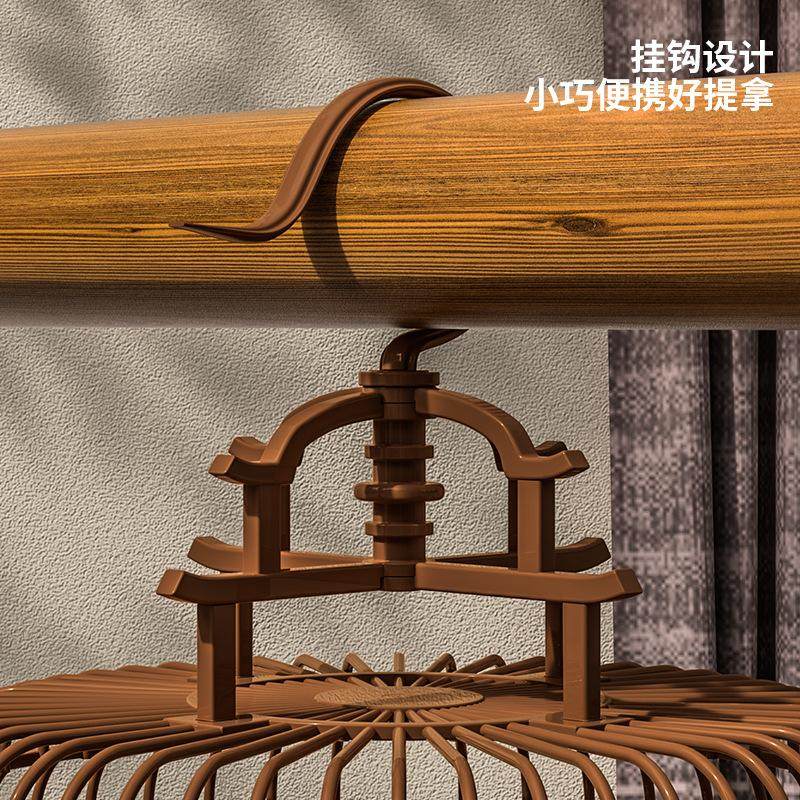 黄豆鸟笼竹制绣眼笼麻料芙蓉相思玉鸟金丝小鸟笼小型小号竹编鸟笼,淘宝优惠券,粉丝福利购,淘宝优惠卷