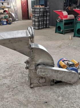 304StainlessSteelHammerMillGrainHerbSpiceFeedGrinder