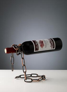 家居客厅红酒架欧式家居酒柜装饰摆件现代简约创意工艺品