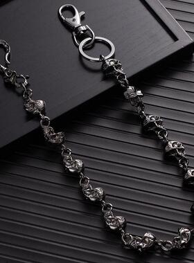 Metal skull jeans chain hip-hop 金属骷髅头牛仔裤链嘻哈