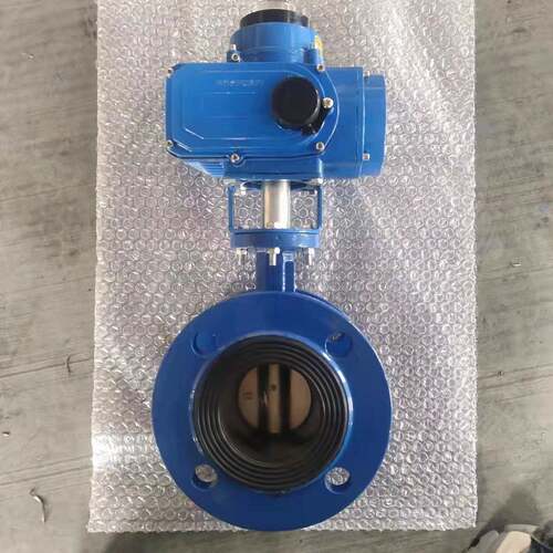 双法兰电动蝶阀 精小型式电动双位软密封蝶阀 厂家供应D941X-16Q - 图1