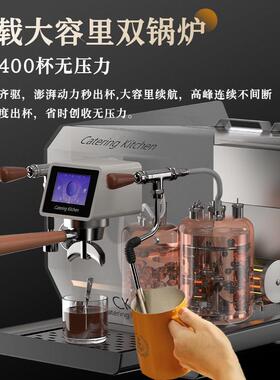 CK-008意式半自动旋转泵咖啡机端商用咖啡机头双锅炉