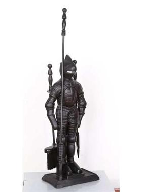 网红家用壁炉工具 铜人 厂家直销 TBL-50A; 装饰 摆件 黑色 铸铁