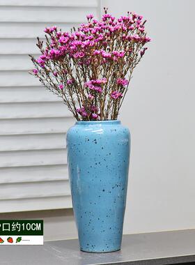 正品现代简约水培陶瓷花摆客厅插盆花鲜花瓶复古件富贵竹轻奢花多