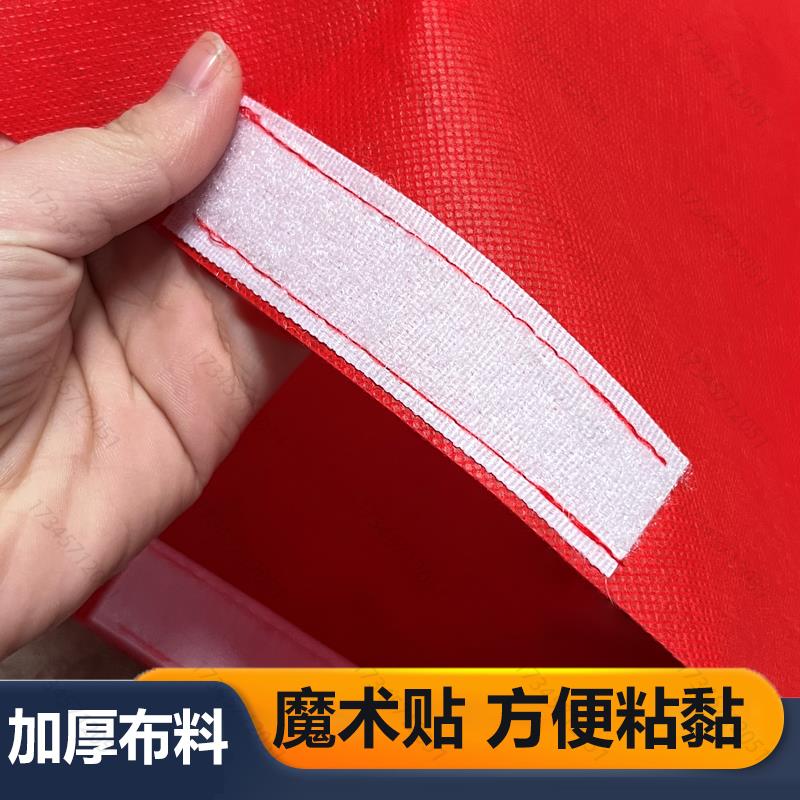 装修天燃气表保护罩防尘套遮丑防油罩魔术贴工地煤气表防护套定制 - 图2