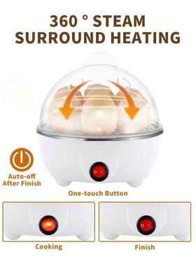 350W Mini Multifunction Egg Steamer Egg Boiler Cooker Kitche