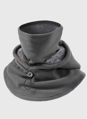 Unisex Fit Universal Adults' Winter Beanie & Scarf 1-Piece
