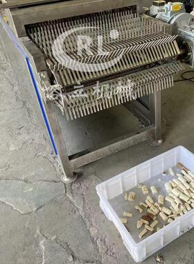 大型糯玉米切段清洗流水线 冷冻带鱼分段机 不锈钢莲藕切块机