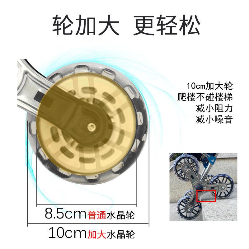 拉杆可折叠轻便荣幸买菜购物超市黄手爬楼便携新款家用车两用拉车 - 图2