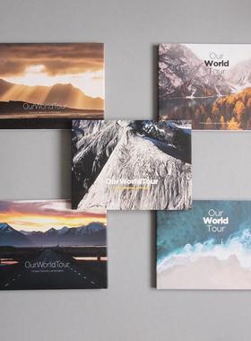 样板房装饰画册 长条形装饰真书摆件 可翻页售楼处道具书饰品