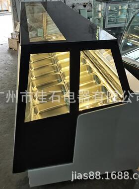 厂家供应16盘直角雪糕柜商用哈根达斯展示柜冰淇淋展示柜