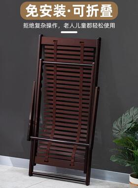 躺椅折叠午休可坐可躺午睡椅竹靠椅子结实耐用老人专用懒人办公室