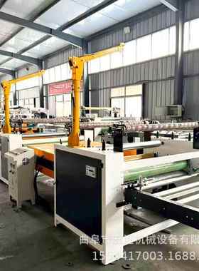 木纹纸宣纸双面贴面机全自动冷热胶胶膜一体机平贴机木饰面覆膜机