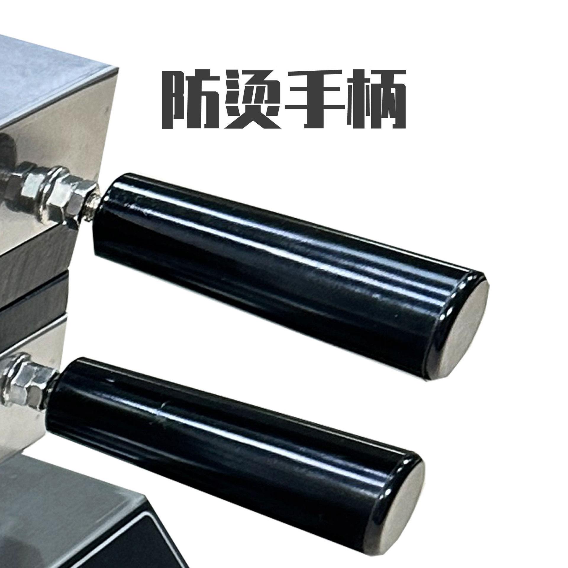 Guangzhou's first commercial electric digital version Belgian waffle maker non-stick pan evenly heated pancake machine stainless steel
