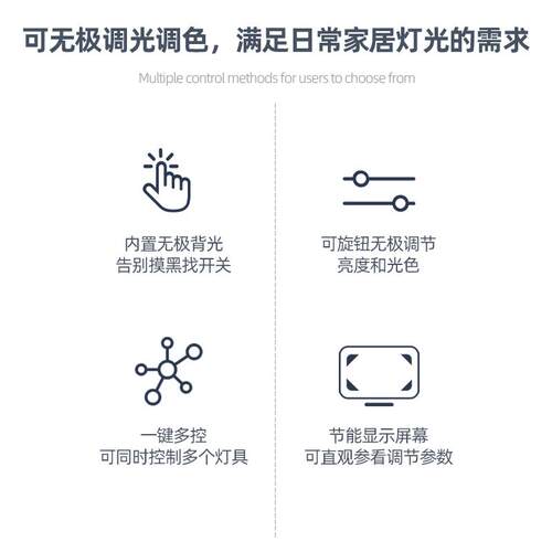 涂鸦ZigBee智能灯旋钮控制面板蓝牙接线旋钮开关控制无极调光调色 - 图2