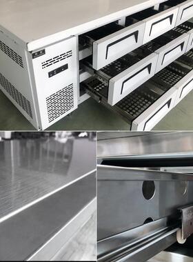 匠思抽屉式冷藏柜风冷冷藏工作台冰箱商用厨房冰柜平台雪柜保鲜柜