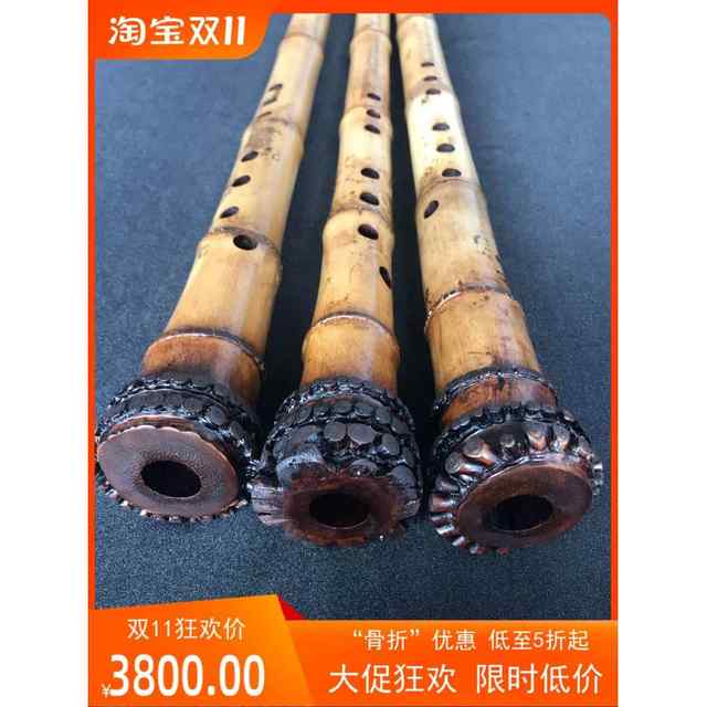 High-end jade screen flute Gui Hsinchu Nan Xiao Xiao Shu Hou Huai Dong handmade flute big head flute musical instrument F key eight