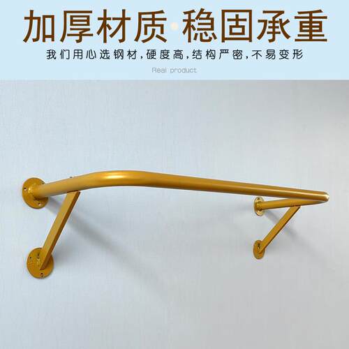 服装店上墙正挂侧挂男女童装店壁挂式展示架衣服店墙上加厚挂衣架 - 图1