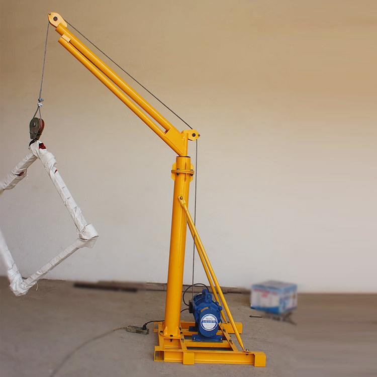 室外装修小型吊运机电动家用提升机220v建筑起重上料吊机建筑助手 - 图1