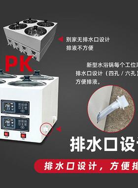 SHJ系列无刷磁力搅拌水浴锅实验室恒温恒速多孔磁力搅拌器无刷预