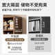 Bookcases integrated with a crack in the living room, narrow side solid wood bookcase, side cabinet, multi-layer dustproof storage cabinet, storage cabinet