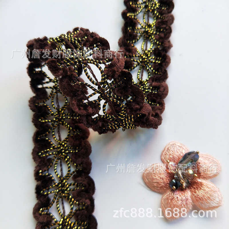 进口小香风织带 牙刷边波浪中国结镂空带 袖边领边侧回去袋口装饰,淘宝优惠券,粉丝福利购,淘宝优惠卷