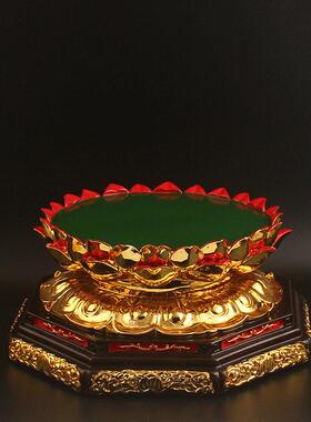 莲花底座金刚台佛像底座增高加高佛桌垫小供台佛堂工艺品摆饰包邮