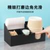 Disposable paper cup holder cup holder catering restaurant hot pot paper bowl toothpick spoon chopsticks straw storage box commercial