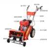New four-wheel drive self-propelled small gasoline weeder orchard hoeing, ditching, grass breaking, rotary tillage, multi-functional micro tillage machine