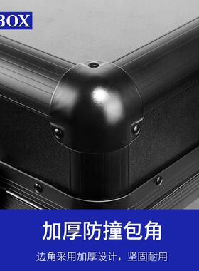 OBOX20寸专业跟妆师化妆箱带灯镜子拉杆化妆师学徒专用跟妆工具箱