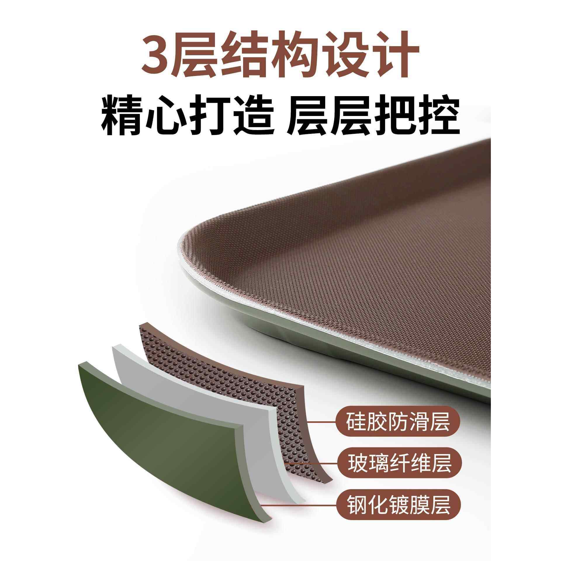 托盘商用餐饮上菜托盘长方形餐厅酒店专用塑料托盘圆形防滑特大号,淘宝优惠券,粉丝福利购,淘宝优惠卷