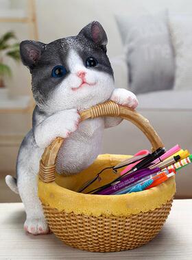 狗狗收纳摆件创意家居装饰品客厅玄关鞋柜放钥匙门口茶几简约家用