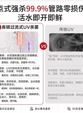 库硕管线CX4机接桶水用壁挂式冷热直饮机2026款新餐柜饮水家装机