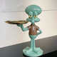 Octopus ornaments creative entrance hall storage key storage living room floor-standing large decoration beverage tray stand