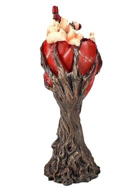 跨境新品树人心脏工艺品万圣节创意摆件幻想装饰室内桌面摆件