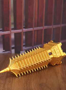 黄铜文昌塔工艺品九层十三层书桌办公室装饰文昌塔工艺品摆件