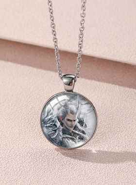 跨境哪吒之魔童闹海项链吊坠儿