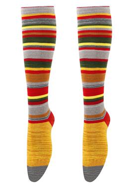 Vintage calf socks, colorful stockings, women