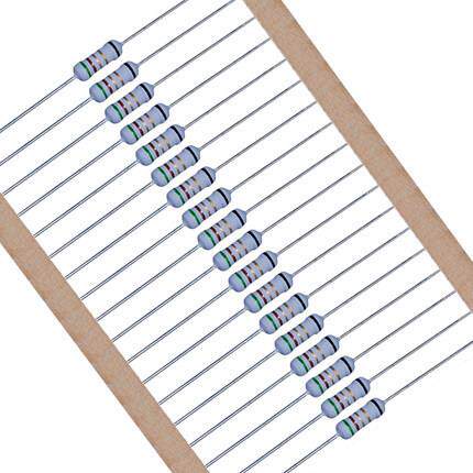 KNP绕线保险丝电阻 3W 0.22欧 1R 47R 长17mm 直径6mm - 图0