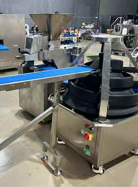 食品厂米面机械面团分块设备 锥形面团滚圆机 克数可调