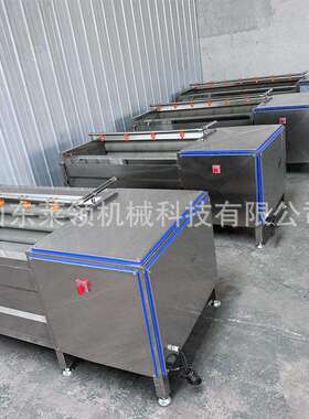 304不锈钢毛辊清洗机毛刷去皮机适用于萝卜去皮土豆去泥海鲜去杂