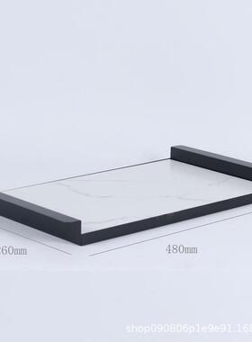 简约现PZ-68代客盘茶几样板房装饰品件厅餐桌软装奢轻创意金属托