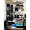 Hole board equipment wall hiking outdoor display rack floor-standing mountain climbing ski mountaineering camping storage rack