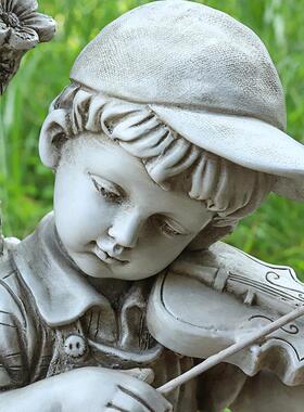 园林装庭院男人物雕塑花园饰欧式创QTY71734摆件树脂工艺品太阳意