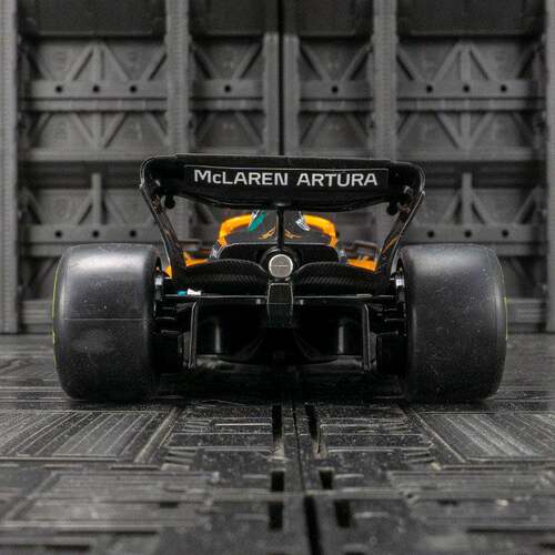 1:24彷真迈凯伦F1 MCL36合金汽车模型方程式拉力赛车车模金属摆件 - 图1