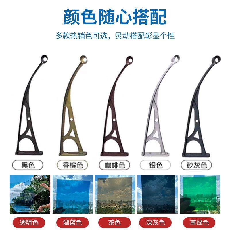 铝合金大水槽雨棚屋簷家用窗户庭院门头露台阳台户外防雨遮阳雨篷,淘宝优惠券,粉丝福利购,淘宝优惠卷