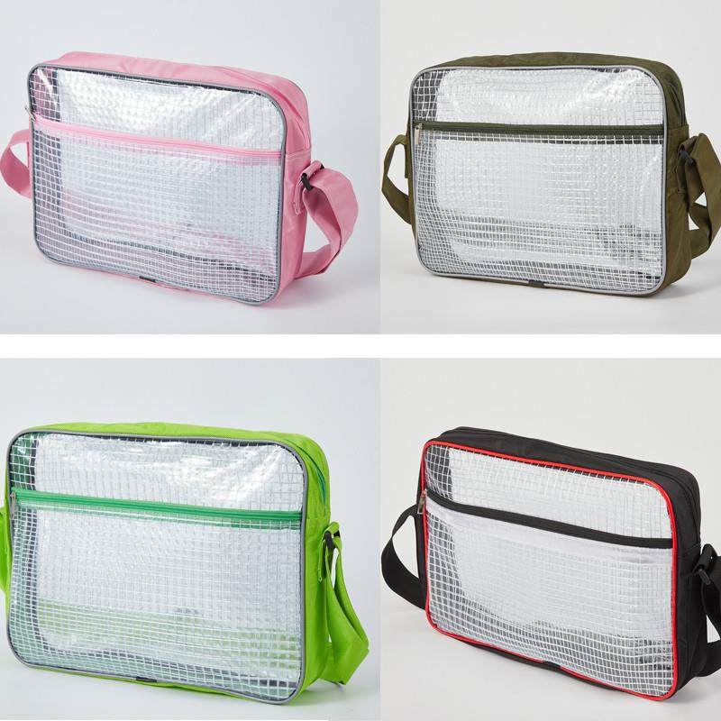 PVC防静电无尘包洁净室网格透明工具包洁净工程韩版17寸挎包加厚,淘宝优惠券,粉丝福利购,淘宝优惠卷