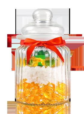 厨房在中宫方安忍水玻璃瓶2025六帝安仁水瓶子水晶球铜钱家居摆件