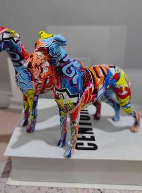 新年摆件卧室办公室电视柜家居摆件工艺品客厅装饰品轻奢批发